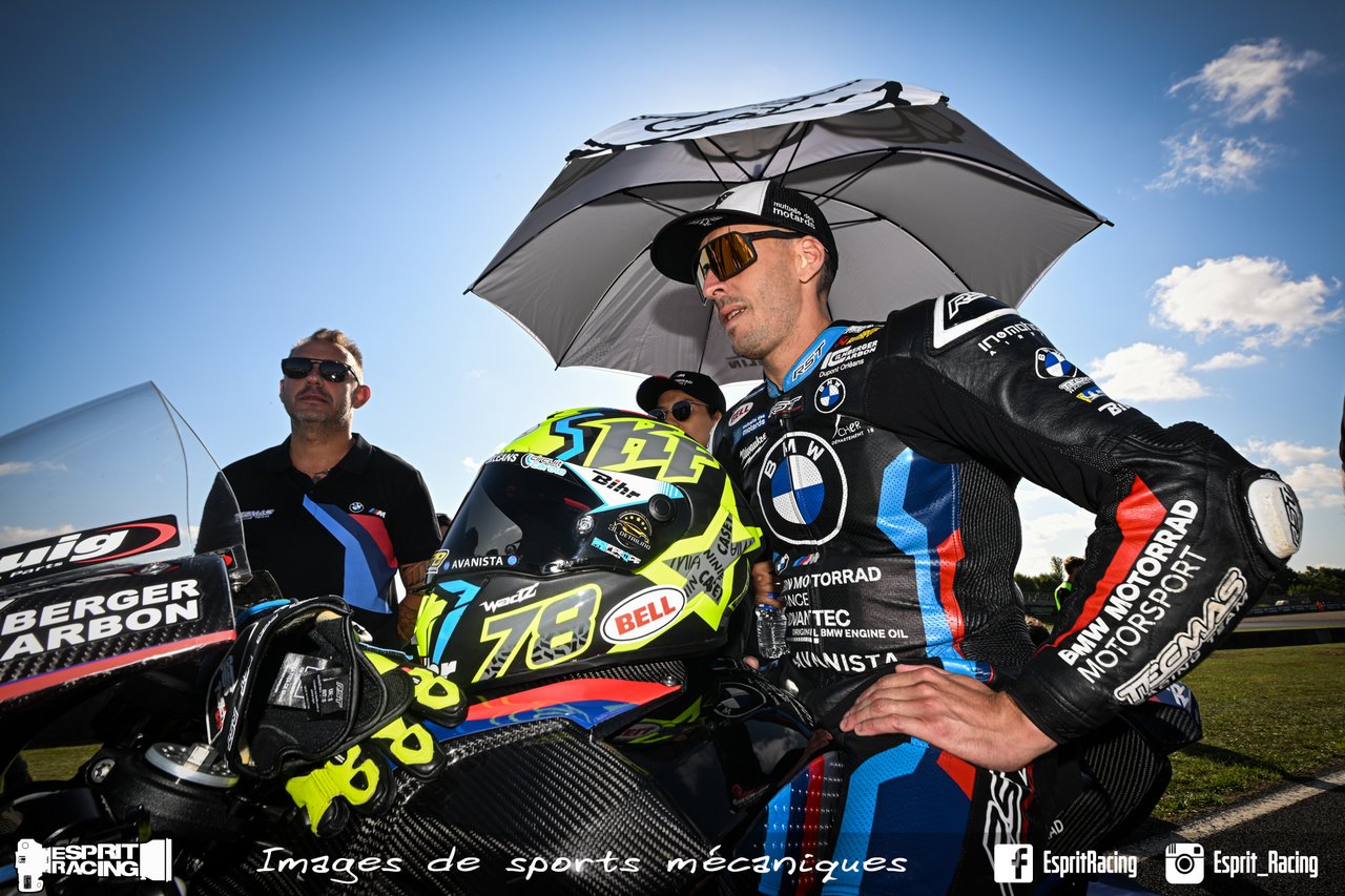 FSBK 2024 circuit Carole, Kenny Foray un peu plus près des étoiles