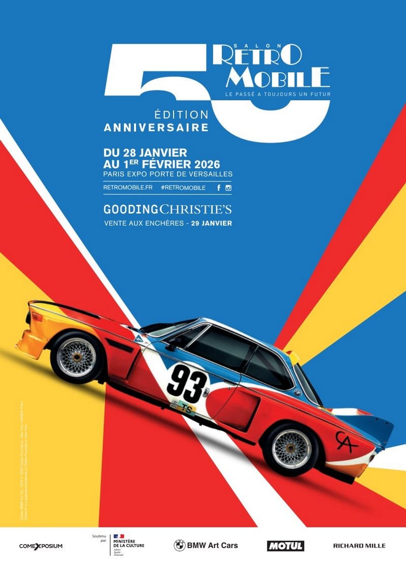 Rétromobile, une édition anniversaire placée sous le signe de l’art !
